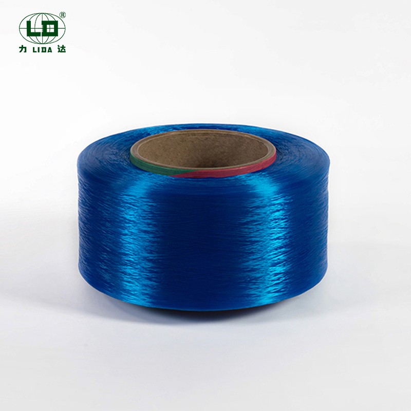 ከፍተኛ ጥንካሬ ዝቅተኛ shrinkage ጠቅላላ Brgiht Polyester Filament ክር